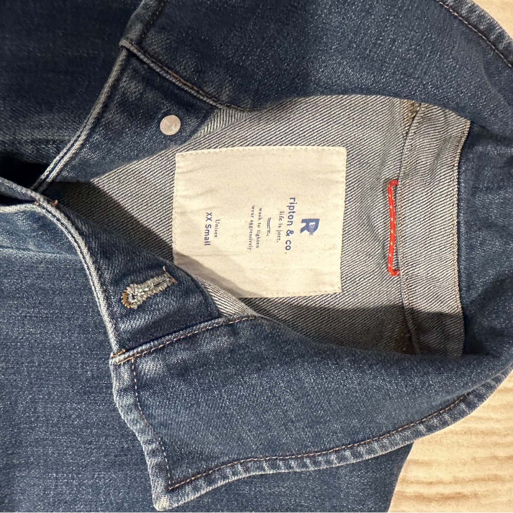 Classic Blue Denim Jean Jacket - Picture 2 of 3